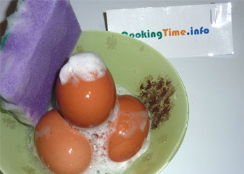 Как мыть яйца